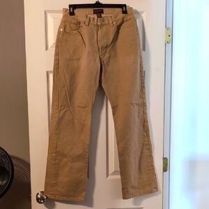 Banana Republic DENIM brown jeans men's BAGGY pants 31/32